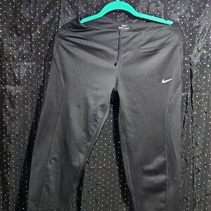 black nike running leggings Size Small